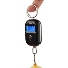 Load image into Gallery viewer, New 25Kg x 5g Digital Hanging Scale Mini Electronic Luggage Hook Scale LCD Backlight Kitchen Steelyard
