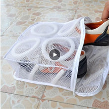 Load image into Gallery viewer, Bag Organizer Shoes Laundry Portable Lingerie Mesh 1pc Household Washing Bags Cleaning Laundry Included Shoe Protector Mesh Zip
