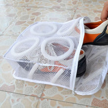 Load image into Gallery viewer, Bag Organizer Shoes Laundry Portable Lingerie Mesh 1pc Household Washing Bags Cleaning Laundry Included Shoe Protector Mesh Zip
