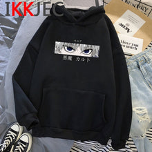 Load image into Gallery viewer, HXH Hunter X Hunter Hisoka Kurapika Hoodies Men Killua Zoldyck Devil Eye Sweatshirts Anime Hip Hop Hoody Streetwear Tops Male
