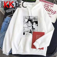 Load image into Gallery viewer, HXH Hunter X Hunter Hisoka Kurapika Hoodies Men Killua Zoldyck Devil Eye Sweatshirts Anime Hip Hop Hoody Streetwear Tops Male
