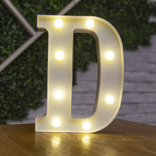 Load image into Gallery viewer, Decorative Letters Alphabet Letter LED Lights Luminous Number Lamp Decoration Battery Night Light Party Baby Bedroom Decoration
