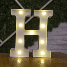 Load image into Gallery viewer, Decorative Letters Alphabet Letter LED Lights Luminous Number Lamp Decoration Battery Night Light Party Baby Bedroom Decoration
