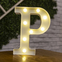 Load image into Gallery viewer, Decorative Letters Alphabet Letter LED Lights Luminous Number Lamp Decoration Battery Night Light Party Baby Bedroom Decoration
