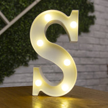 Load image into Gallery viewer, Decorative Letters Alphabet Letter LED Lights Luminous Number Lamp Decoration Battery Night Light Party Baby Bedroom Decoration
