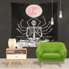 Load image into Gallery viewer, Yoga Buddha Indian Mandala Tapestry Wall Hanging Boho Decor Macrame Hippie Witchcraft
