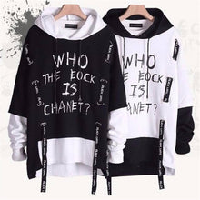 Load image into Gallery viewer, Fashion Japanese Letter Print Tops Funny Fleece Harajuku Hoodies Cool Japan Style Hip Hop Casual Sweatshirts Streetwear Males
