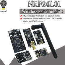 Load image into Gallery viewer, NRF24L01+ 2.4G wireless data transmission module 2.4GHz NRF24L01 upgrade version NRF24L01+PA+LNA 1000 Meters For Arduino
