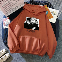 Load image into Gallery viewer, jujutsu kaisen Comics Gojou Satoru Print Hoodies Japan Harajuku style Clothing Winter Casual Hoody Fashion Cartoons Streetwear
