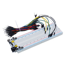 Load image into Gallery viewer, NEW MB-102 MB102 Breadboard 400 830 Point Solderless PCB Bread Board Test Develop DIY for arduino laboratory SYB-830
