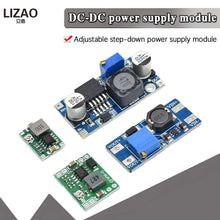 Load image into Gallery viewer, DC-DC Voltage stabilized power supply module Adjustable boost&amp; buck voltage regulator module LM2596S-ADJ MT3608 MP1584EN
