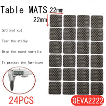 Load image into Gallery viewer, Black Self Adhesive Furniture Leg Rug Anti Scratch Floor Protectors Chair Table Foot Covers Anti Slip Furniture Chair Leg Caps
