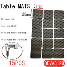 Load image into Gallery viewer, Black Self Adhesive Furniture Leg Rug Anti Scratch Floor Protectors Chair Table Foot Covers Anti Slip Furniture Chair Leg Caps
