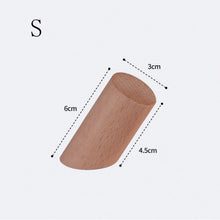 Load image into Gallery viewer, Wood Hooks Clothes Coat Hooks Screw Design Natural Luxury Canada Maple Wood Key Holder Wall Key Hanger Nordic Home Coat Rack
