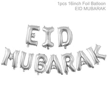 Load image into Gallery viewer, Balloons Decor Ramadan And Eid Decorations Eid Bjd Eid Mubarak Decor MUBARAK Paper Banner RAMADAN MUBARAK Muslim Ramadan Decor
