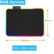 Load image into Gallery viewer, Gaming Mouse Pad Computer Mousepad RGB Large Mouse Pad Gamer XXL Mouse Carpet Big Mause Pad PC Desk Play Mat with Backlit
