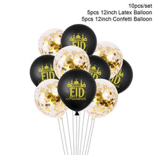 Load image into Gallery viewer, Balloons Decor Ramadan And Eid Decorations Eid Bjd Eid Mubarak Decor MUBARAK Paper Banner RAMADAN MUBARAK Muslim Ramadan Decor
