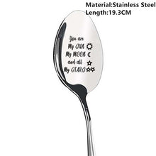 Load image into Gallery viewer, 2021 Valentines Day Gift Anniversary Gift for Boyfriend Stainless Steel Spoon Good Morning Handsome Beautiful Girlfriend Present
