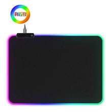 Load image into Gallery viewer, LED Light Gaming Mouse Pad RGB Large Keyboard Cover Non-Slip Rubber Base Computer Carpet Desk Mat PC Game Mouse Pad
