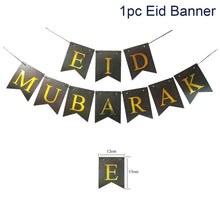 Load image into Gallery viewer, Balloons Decor Ramadan And Eid Decorations Eid Bjd Eid Mubarak Decor MUBARAK Paper Banner RAMADAN MUBARAK Muslim Ramadan Decor
