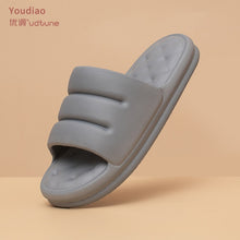 Load image into Gallery viewer, Youdiao Mute EVA Sofa Slides Women Thick Sole Soft Indoor Slippers Women Anti-slip Sandals Men Summer Platform Women Shoes Bath
