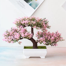 Load image into Gallery viewer, Artificial Plants Pine Bonsai Small Tree Pot Plants Fake Flowers Potted Ornaments For Home Decoration Hotel Garden Decor
