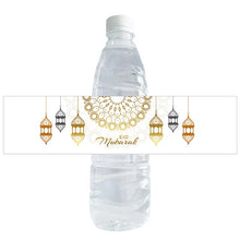 Load image into Gallery viewer, Eid Mubarak Battle Labels Ramadan Kareem Decoration Mubarak Water Bottle Stickers Muslim Islamic Festival Party DIY Decorations
