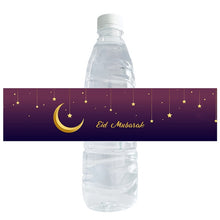 Load image into Gallery viewer, Eid Mubarak Battle Labels Ramadan Kareem Decoration Mubarak Water Bottle Stickers Muslim Islamic Festival Party DIY Decorations
