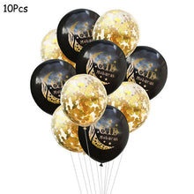 Load image into Gallery viewer, Eid Mubarak Banner Balloons Ramadan Kareem Decoration Ramadan Mubarak Muslim Islamic Festival Party DIY Decorations
