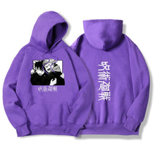 Load image into Gallery viewer, jujutsu kaisen Comics Gojou Satoru Print Hoodies Japan Harajuku style Clothing Winter Casual Hoody Fashion Cartoons Streetwear
