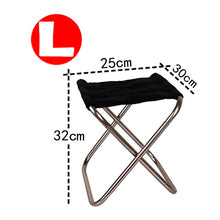 Load image into Gallery viewer, Folding Camping Chair Lightweight Picnic Fishing Chair Foldable Aluminium Cloth Outdoor Portable Beach Chair Outdoor Furniture
