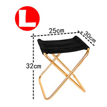 Load image into Gallery viewer, Folding Camping Chair Lightweight Picnic Fishing Chair Foldable Aluminium Cloth Outdoor Portable Beach Chair Outdoor Furniture
