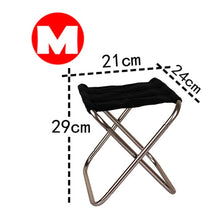 Load image into Gallery viewer, Folding Camping Chair Lightweight Picnic Fishing Chair Foldable Aluminium Cloth Outdoor Portable Beach Chair Outdoor Furniture
