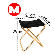 Load image into Gallery viewer, Folding Camping Chair Lightweight Picnic Fishing Chair Foldable Aluminium Cloth Outdoor Portable Beach Chair Outdoor Furniture
