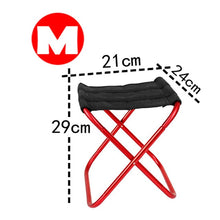 Load image into Gallery viewer, Folding Camping Chair Lightweight Picnic Fishing Chair Foldable Aluminium Cloth Outdoor Portable Beach Chair Outdoor Furniture
