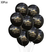 Load image into Gallery viewer, Eid Mubarak Banner Balloons Ramadan Kareem Decoration Ramadan Mubarak Muslim Islamic Festival Party DIY Decorations
