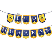 Load image into Gallery viewer, Eid Mubarak Banner Balloons Ramadan Kareem Decoration Ramadan Mubarak Muslim Islamic Festival Party DIY Decorations
