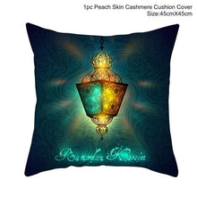 Load image into Gallery viewer, Ramadan MUBARAK Cushion Cover Eid Mubarak Decoration Islamic Muslim Party Favors Islam Gifts Eid Al Adha Ramadan Kareem 45x45cm
