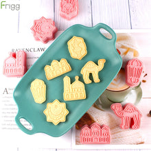 Load image into Gallery viewer, EID MUBARAK Biscuit Mold Cookie Cutters DIY Cake Baking Tools Islamic Muslim Party Decor Al Adha Ramadan Decoration Eid Mubarak
