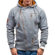 Load image into Gallery viewer, New Hoodie Men 2021 Spring Casual Solid Long Sleeve Mens Hoodies Sweatshirts Slim Zipper Hoody Sweatshirt Men Hooded Streetwear
