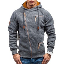 Load image into Gallery viewer, New Hoodie Men 2021 Spring Casual Solid Long Sleeve Mens Hoodies Sweatshirts Slim Zipper Hoody Sweatshirt Men Hooded Streetwear
