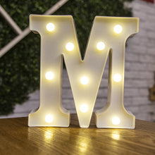 Load image into Gallery viewer, Alphabet Letter LED Lights Luminous Number Lamp Decoration Battery Night Light Party Bedroom Wedding Birthday Christmas Decor
