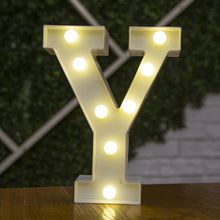 Load image into Gallery viewer, Alphabet Letter LED Lights Luminous Number Lamp Decoration Battery Night Light Party Bedroom Wedding Birthday Christmas Decor
