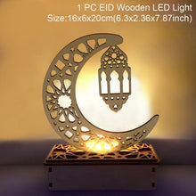 Load image into Gallery viewer, QIFU Eid Mubarak Decor Ornament Light Eid Kareem Ramadan Decor for Home Ramadan Mubarak Eid Al Adha Islamic Muslim Party Decor
