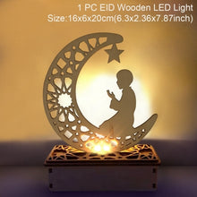 Load image into Gallery viewer, QIFU Eid Mubarak Decor Ornament Light Eid Kareem Ramadan Decor for Home Ramadan Mubarak Eid Al Adha Islamic Muslim Party Decor
