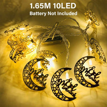 Load image into Gallery viewer, Ramadan Decorations Moon Star Led String Lights EID Mubarak Decor For Home Islam Muslim Event Party Supplies Eid al-Fitr Decor
