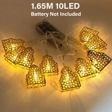 Load image into Gallery viewer, Ramadan Decorations Moon Star Led String Lights EID Mubarak Decor For Home Islam Muslim Event Party Supplies Eid al-Fitr Decor
