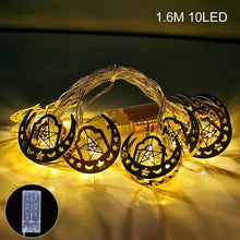 Load image into Gallery viewer, Ramadan Decorations Moon Star Led String Lights EID Mubarak Decor For Home Islam Muslim Event Party Supplies Eid al-Fitr Decor
