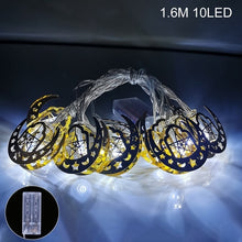 Load image into Gallery viewer, Ramadan Decorations Moon Star Led String Lights EID Mubarak Decor For Home Islam Muslim Event Party Supplies Eid al-Fitr Decor
