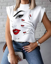 Load image into Gallery viewer, Women Blouse New 2021 Casual Solid Korean Shirt Elegant Slim Stand Collar Short Sleeve Women&#39;s Tops Blusa Mujer Female Blusas
